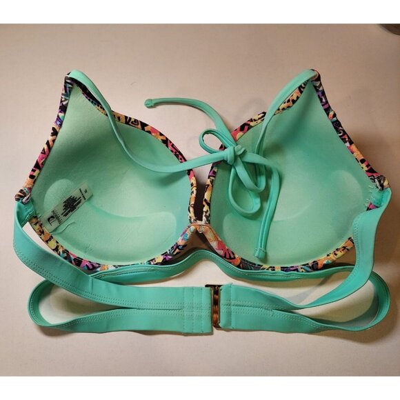 TiniBikini Womens XL Swimsuit Bikini set Beachy Coastal wire Push-up Bra strappy - Picture 10 of 15